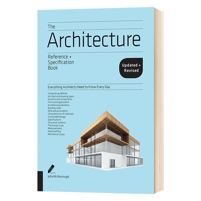The Architecture Reference & Specification Book updated and revised 英文原版 建筑师便携速查手册 英文版进口英语书