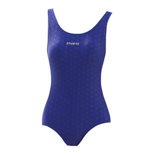 纯色专业竞速游泳衣女士三角连体显瘦带胸垫性感平角运动比赛泳衣