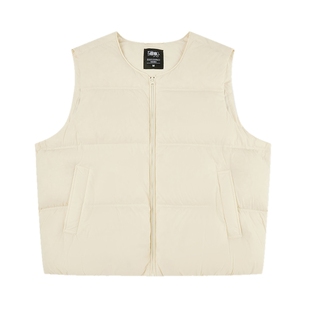 乔丹羽绒马夹女士2025冬季新款防泼水抗静电内搭马甲保暖轻薄外套