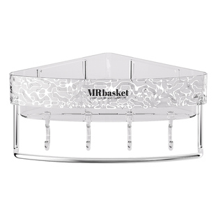 卫生间三角置物架免打孔厕所架子洗手间浴室壁挂三脚架墙角收纳架