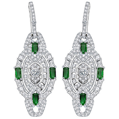 祖母宝石欧美优雅复古祖母欧美