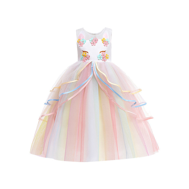 DSCG女童带翅膀公主裙夏季新款