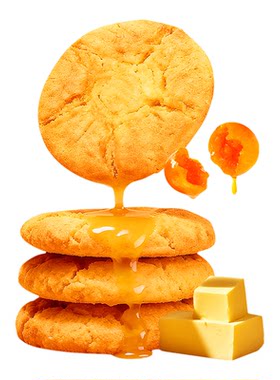 唐饼家手工黄油葱香桃酥
