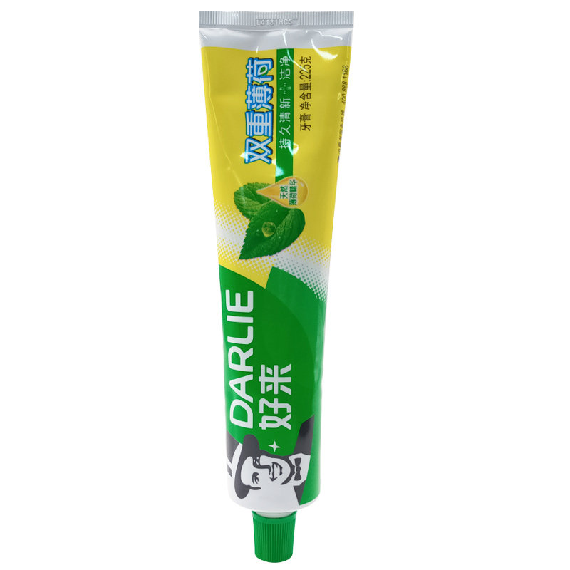 黑人牙膏包邮支装双重薄荷清新