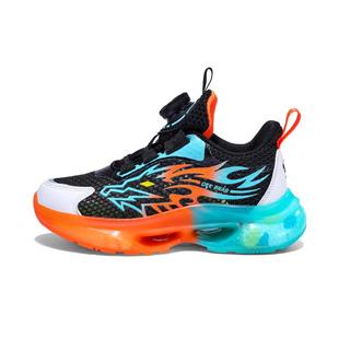 2025秋冬新款儿童运动鞋男童鞋子皮面防水中大童学生超轻软底跑鞋