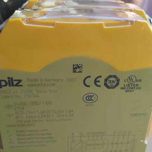 议价PILZ 皮尔兹安全继电器 PNOZ S4 型号750104 全新现货