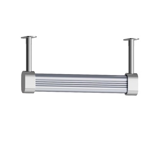 顶装u型浅衣柜挂衣杆衣通纵向竖向柜内薄柜伸缩抽拉裤架衣架滑轨