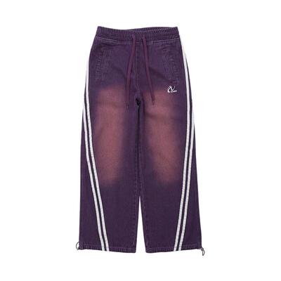 NERDY长裤抽绳自然腰牛仔裤