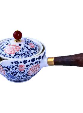逍遥壶旋转泡茶壶陶瓷茶具套装
