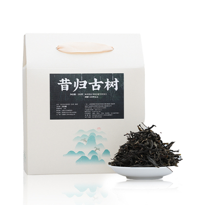 云南临沧昔归普洱茶生茶散茶核心区忙麓山头春古树纯料散装礼盒
