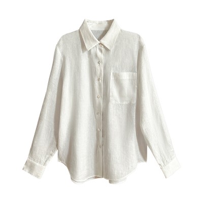 长袖简约舒适轻薄透气