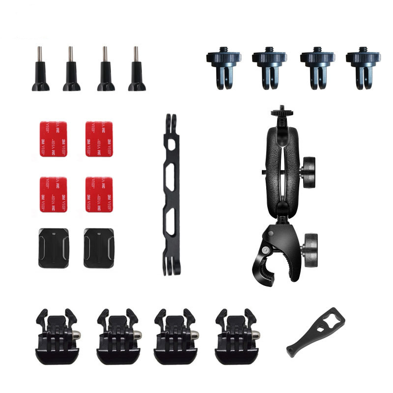 INSTA360 GOPRO11 스포츠 파노라마 카메라 오토바이 액세서리 자전거 타기 금속 볼 헤드 브래킷