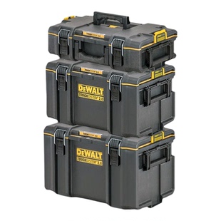 得伟工具箱磐石系列防水防尘车载五金收纳箱零件盒大中小号TSTAK