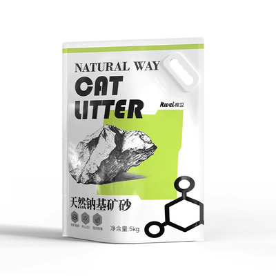 库卫钠基矿石猫砂除臭几近无尘