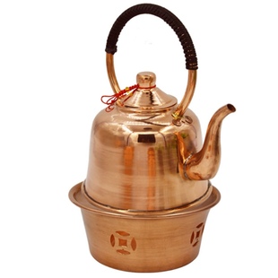 铜壶茶壶小吊梨汤专款加厚纯铜老式加水壶烧水铜壶复古汤壶蒙古壶