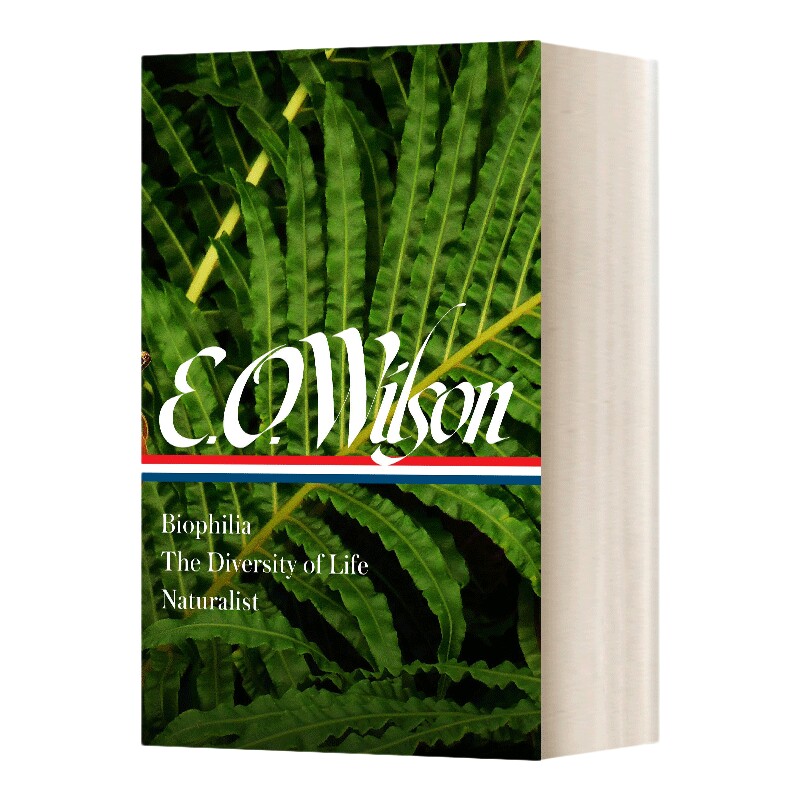 英文原版 精装 E. O. Wilson 威尔逊 热爱生物 生命的多样性 博物学家 美国图书馆 英文版 进口英语书籍
