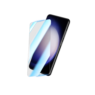 莫柯思 三星S25钢化膜s24ultra超声波指纹解锁3D全屏覆盖全包手机膜samsung无白边s23plus电镀防指纹贴膜适用