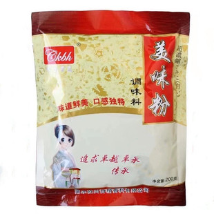 佐田川口百惠白色美味粉200g 火锅菜肴调味料增鲜增香30袋一箱