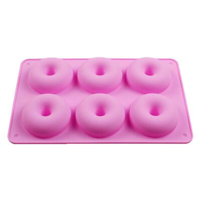 甜甜圈模具硅胶蛋糕蒸米糕耐高温