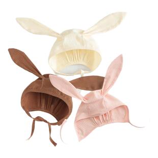 little feet宝宝婴儿帽0一3月胎帽子无骨新生的儿胎帽无骨春夏季