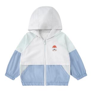 tartineetchocolat法国巧克力童装男童防晒外套春夏儿童防晒衣薄