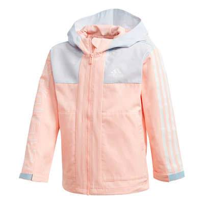 阿迪达斯运动梭织夹克外套小童装