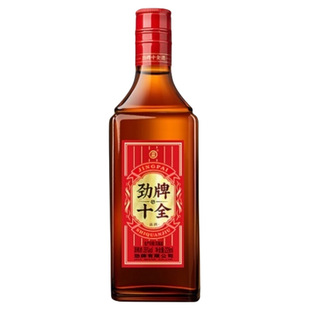 劲牌35度新十全酒228ml光瓶自饮养保健酒生送长辈小瓶便携