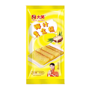 大笑椰汁黄金糕450g广式特色蒸笼糕点甜品港式小吃蒸煎点心冷冻品