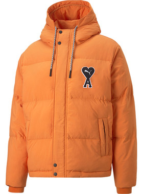 Puma/彪马正品x AMIPARIS联名爱心Logo男子保暖棉服535991-72