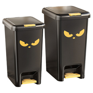 垃圾桶家用带盖2025新款厕所卫生间厨房客厅轻奢大容量脚踏式纸篓