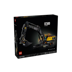 LEGO乐高机械组42215沃尔沃EC500混动挖掘男孩拼搭积木儿童玩具