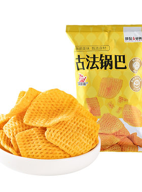 【88元任选12件】薛记炒货番茄味尖角酥古法锅巴苦荞片*2袋