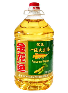 【金龙鱼】优选一级大豆油5L/桶*4桶整箱家用