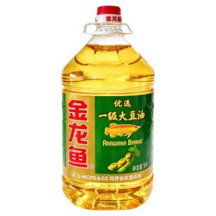 【金龙鱼】优选一级大豆油5L/桶*4桶整箱家用