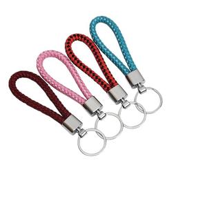 汽车钥匙扣挂饰女编织钥匙圈结实耐用钥匙挂件男士锁匙扣钥匙吊绳