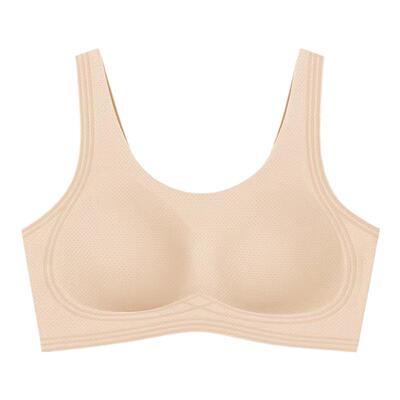 古妃文胸高弹透气简约无痕百搭采用3D提拉条舒适水滴形罩杯内衣