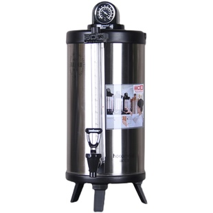 合口美不锈钢真空保温桶奶茶店咖啡店酒店西餐厅热饮水壶大容量