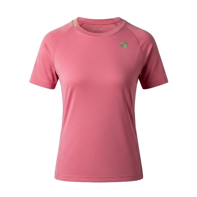 Booroola2024夏季美利奴羊毛3D SEAMLESS女款短袖T恤夜跑透气排汗