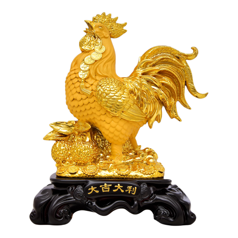 金鸡摆件招财大公鸡生肖鸡