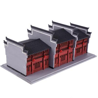 diy手工建筑沙盘模型仿真拼装