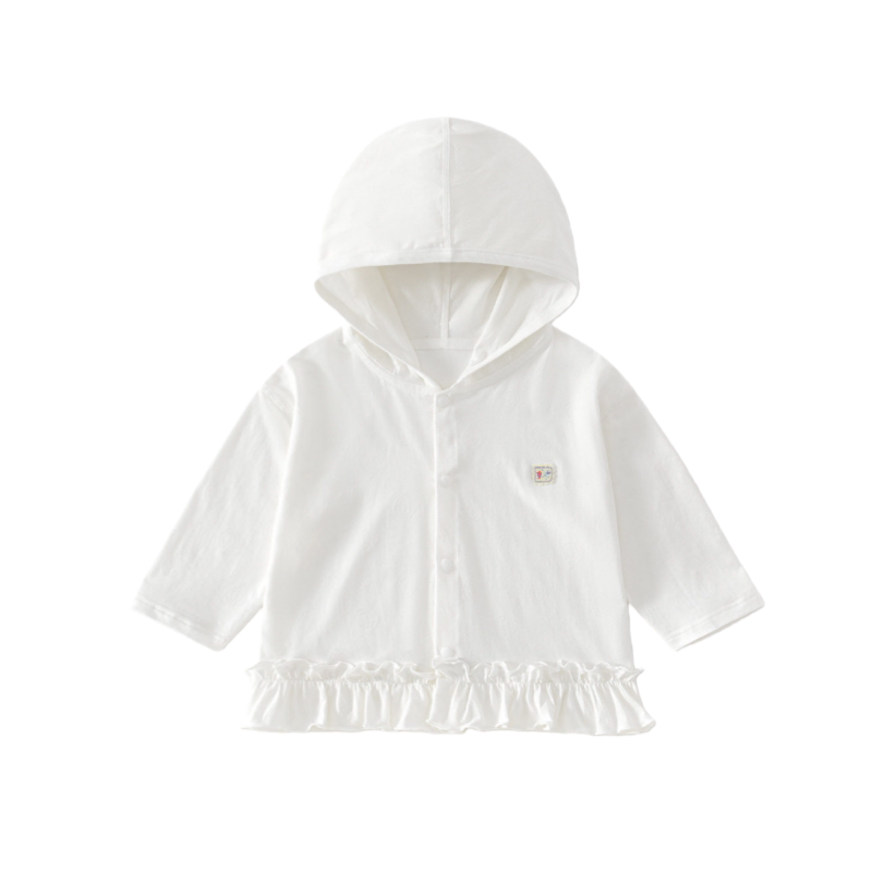 【2折专区】折扣店撤柜 婴儿外套夏季空调服外出遮阳连帽上衣