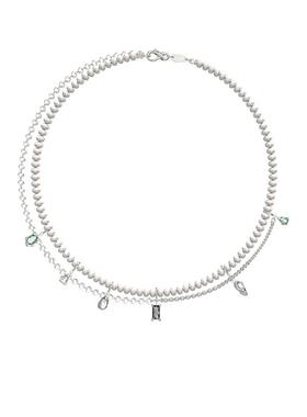 高级感宝石轻奢配饰珍珠项链