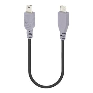 miniusb转microusb公接头单反相机连接手机数据线直传器安卓otg口