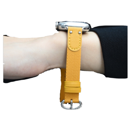 HIIIMEEX适用苹果手表  创意新款尼龙iwatch表带细版休闲舒适透气applewatch尼龙苹果表带华为gt4尼龙表带