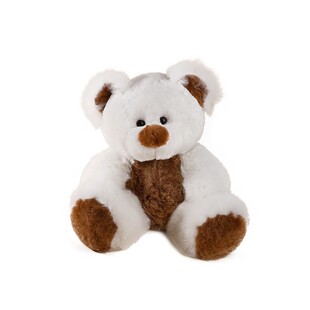 INJOI30cm小熊真羊驼毛绒玩具柔软公仔闺蜜情侣儿童生日新年礼物