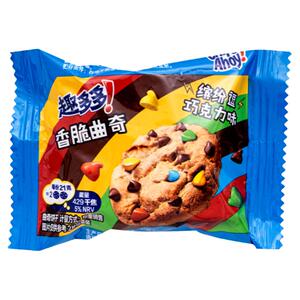 趣多多曲奇饼干500g巧克力大块软心曲奇散装多口味饼干休闲零食品