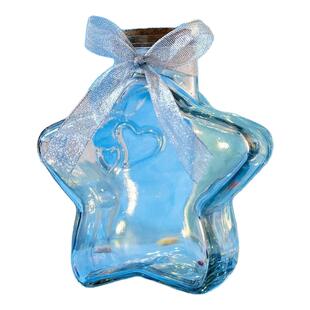 渐变星星折纸玻璃瓶幸运星五角星漂流瓶生日礼物diy创意瓶星星纸