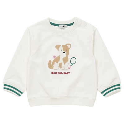 BLUEDOG卡通小狗休闲卫衣