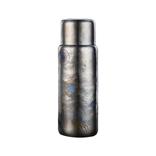 天沏闲庭系列纯钛保温杯男士磁吸水杯子天马行空钛杯2025新款茶杯