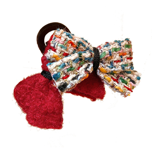 新年红蝴蝶结抓夹发量多发夹女后脑勺大鲨鱼夹2025新款高级感头饰